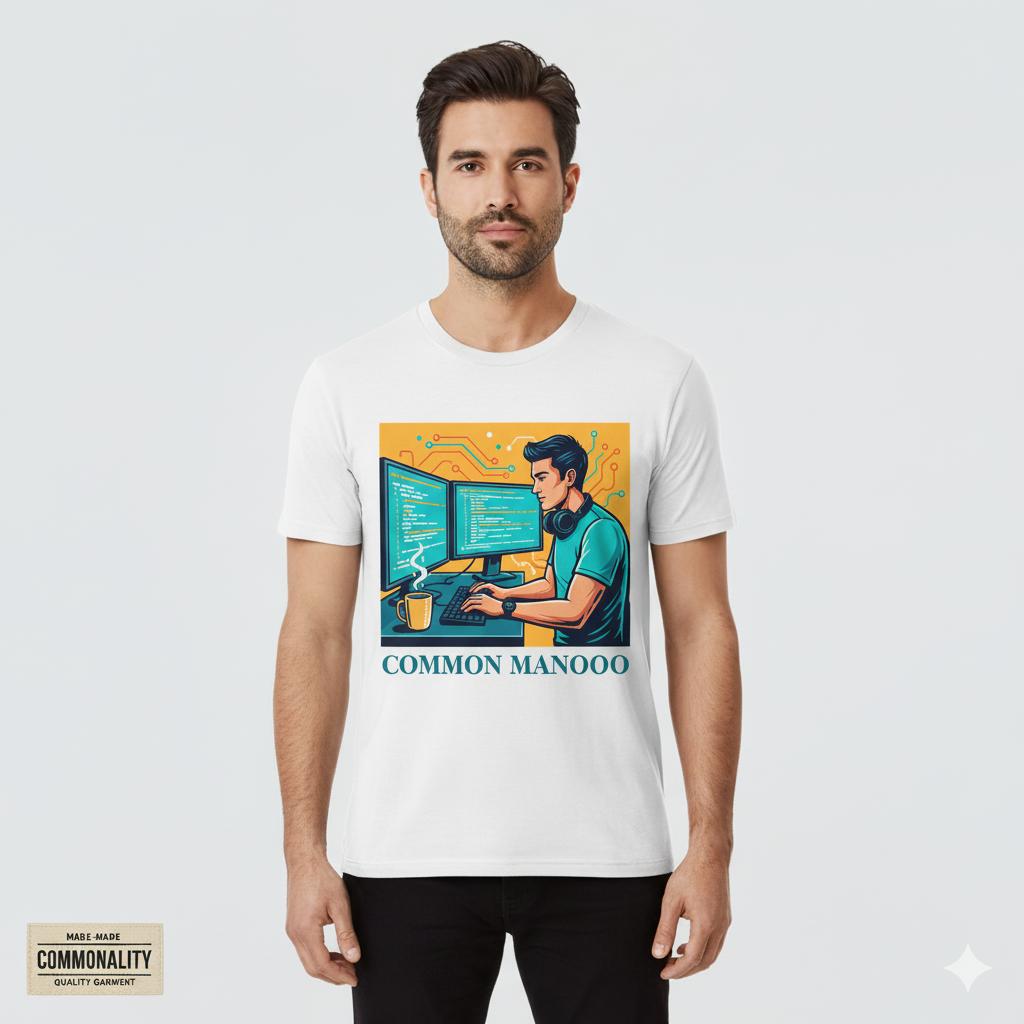 Common Manoooo Techie Tee
